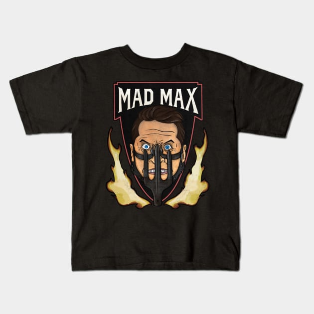 Mad max Kids T-Shirt by wet_chicken_lip